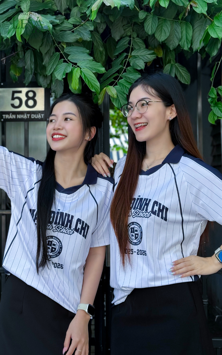 Áo Đồng Phục Lớp In Full Thân Năng Động, Cá Tính